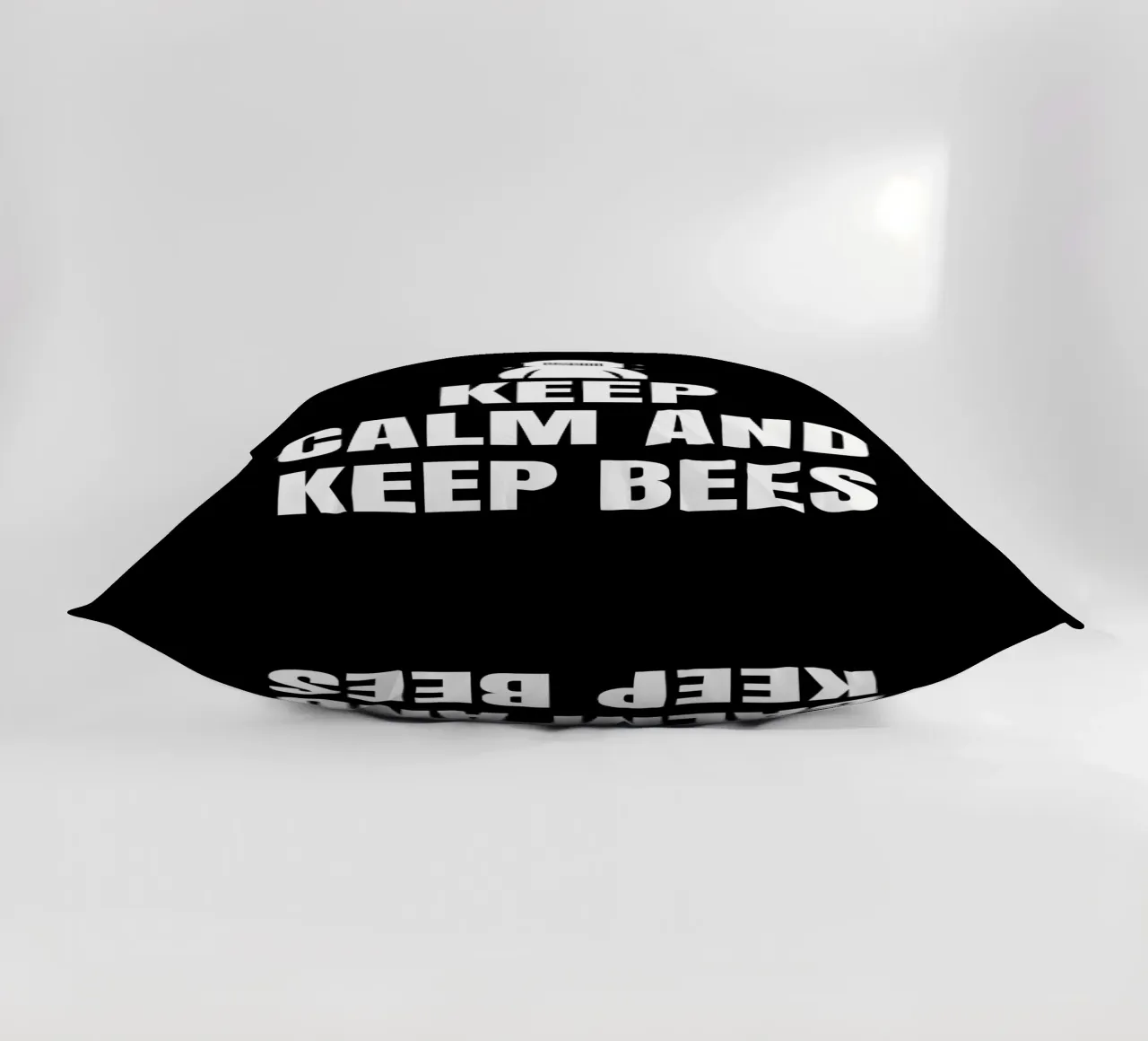 Keep calm and keep bees cuscino da happieeagle