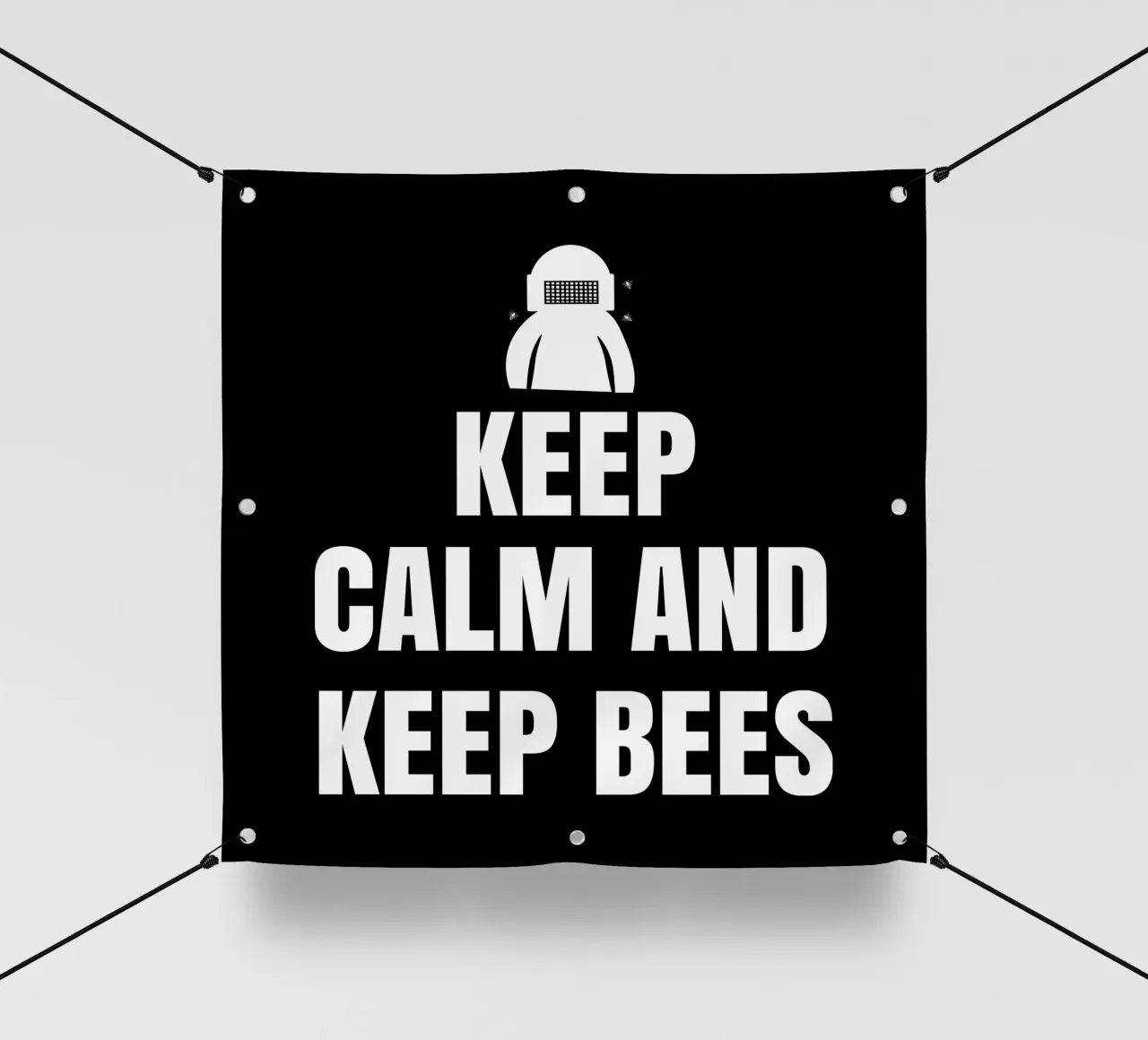 Keep calm and keep bees telo in pvc da happieeagle