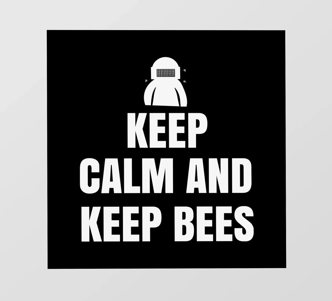 Keep calm and keep bees telo in pvc da happieeagle