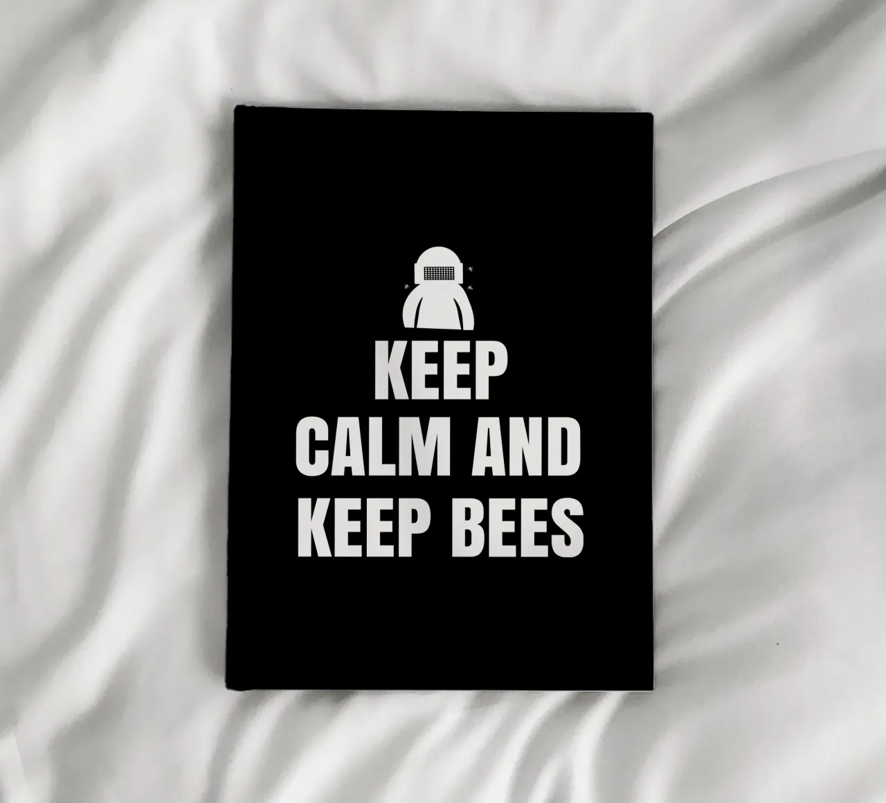 Keep calm and keep bees notebook by happieeagle
