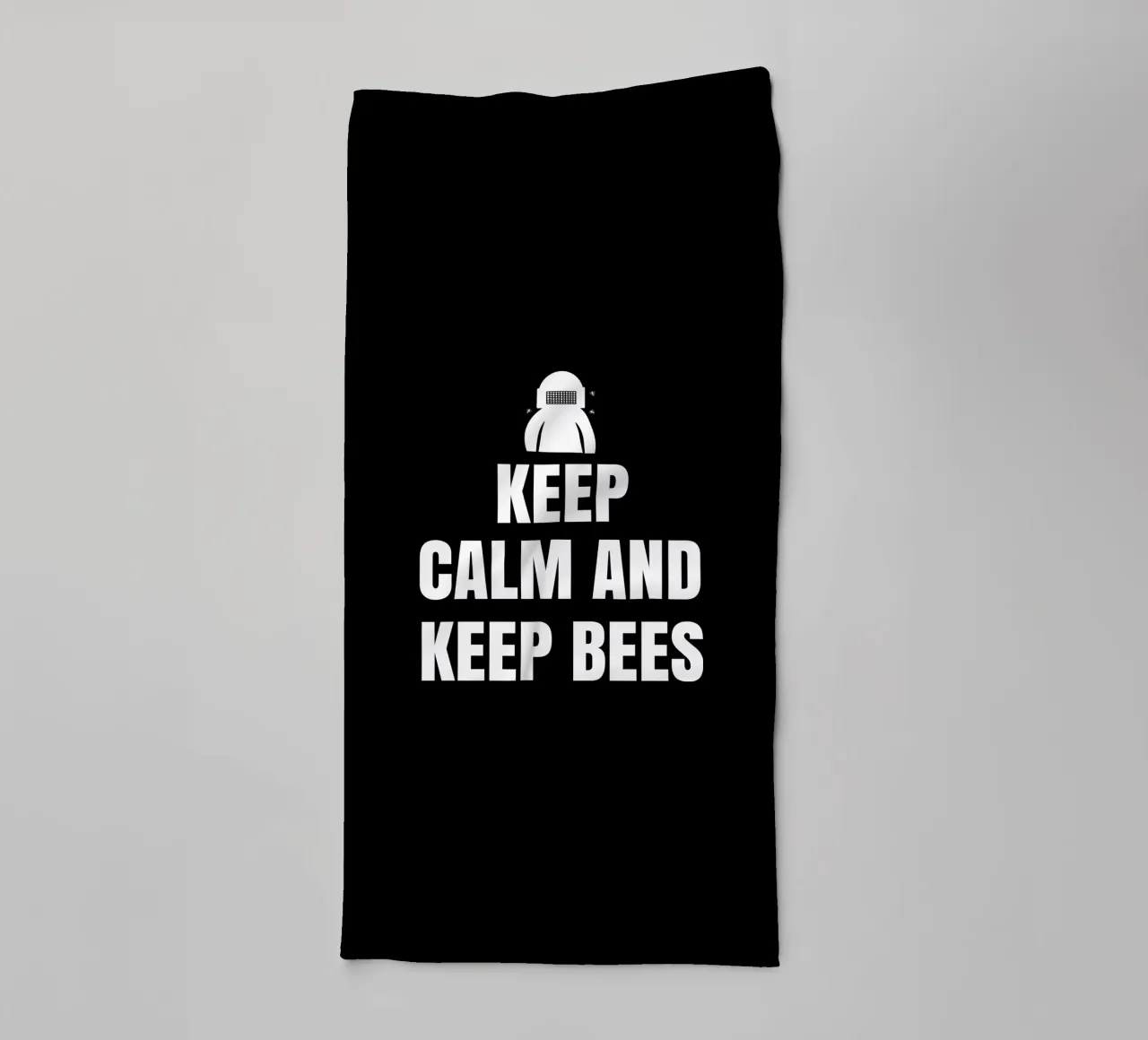 Keep calm and keep bees asciugamano da bagno da happieeagle