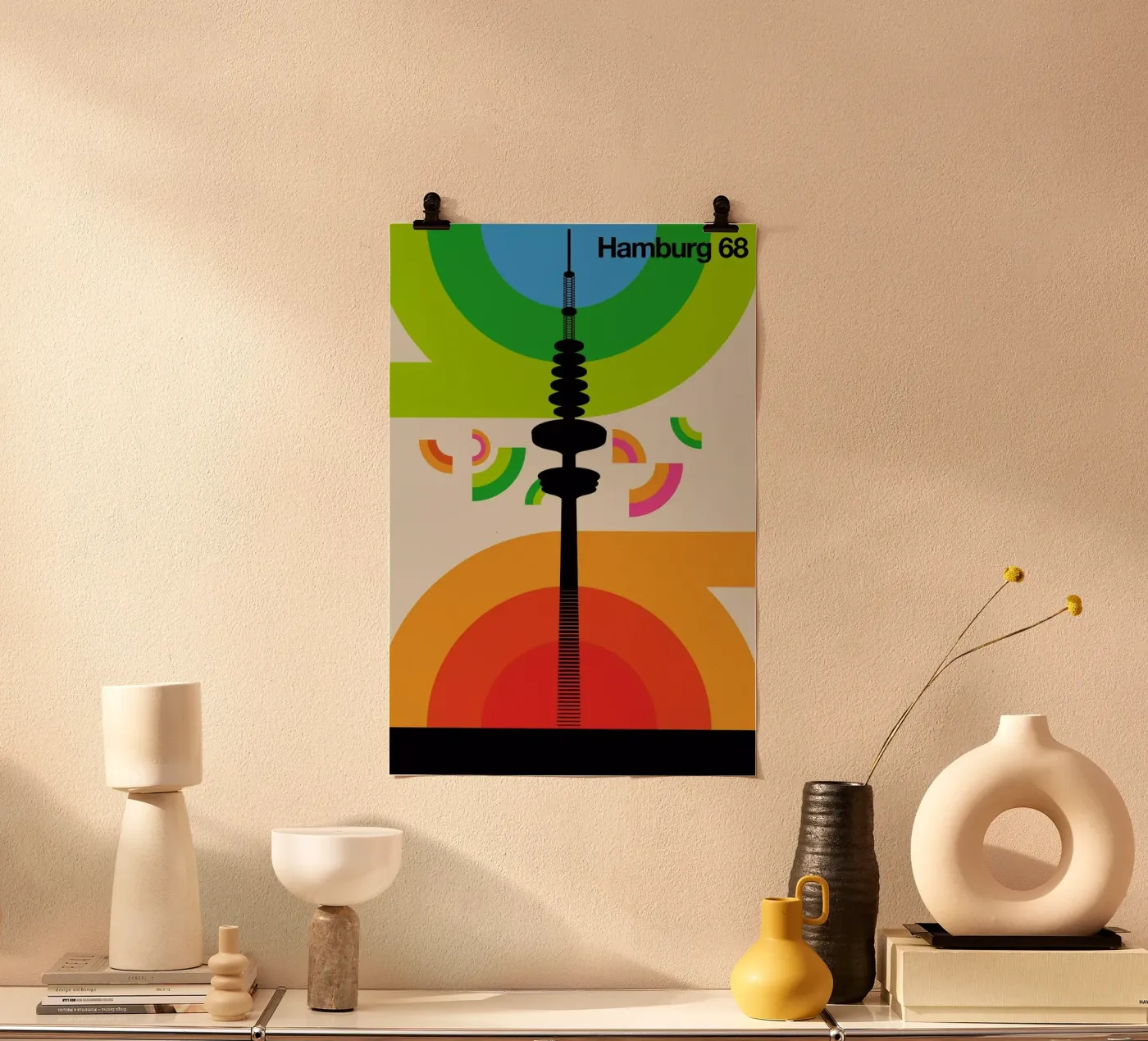 Hamburg 68 poster da Bo Lundberg