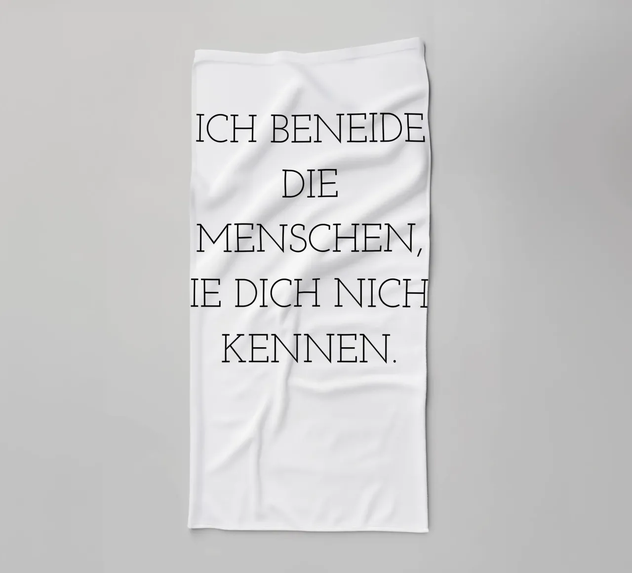 Spruch serviette de bain de Alina