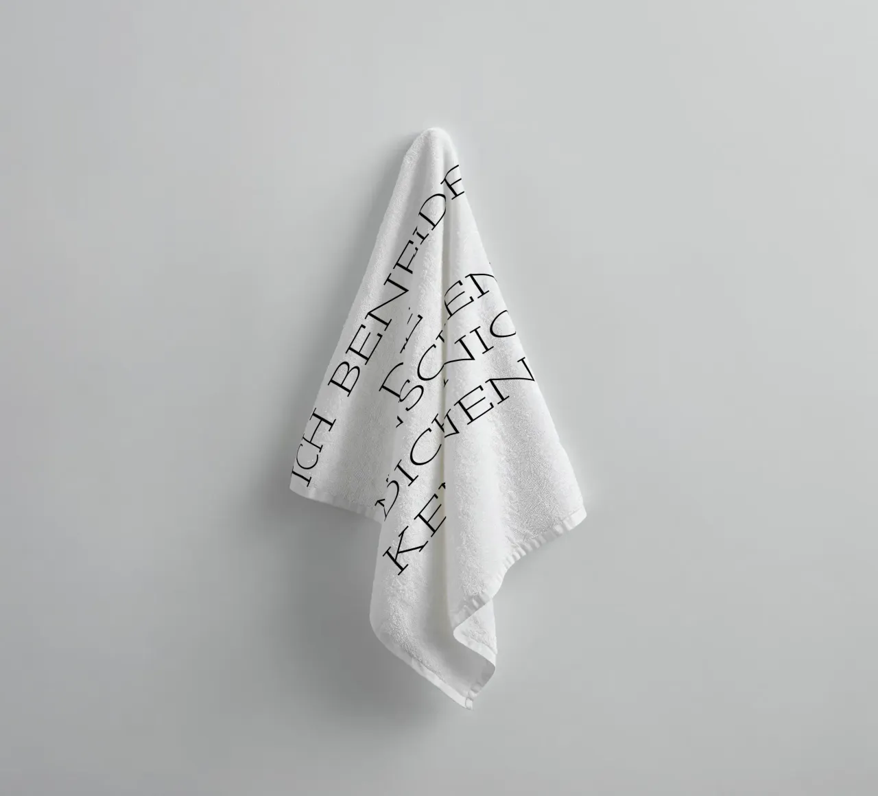 Spruch serviette de bain de Alina