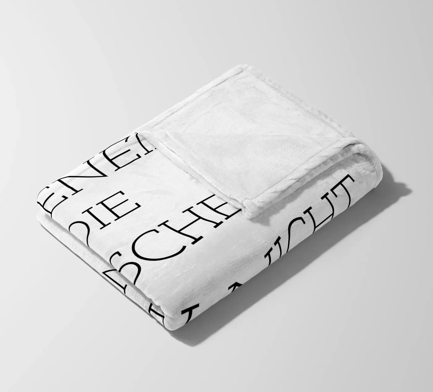 Spruch Fleecedecke von Alina