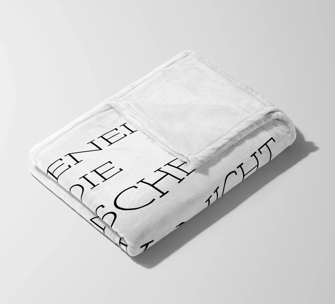 Spruch Fleecedecke von Alina