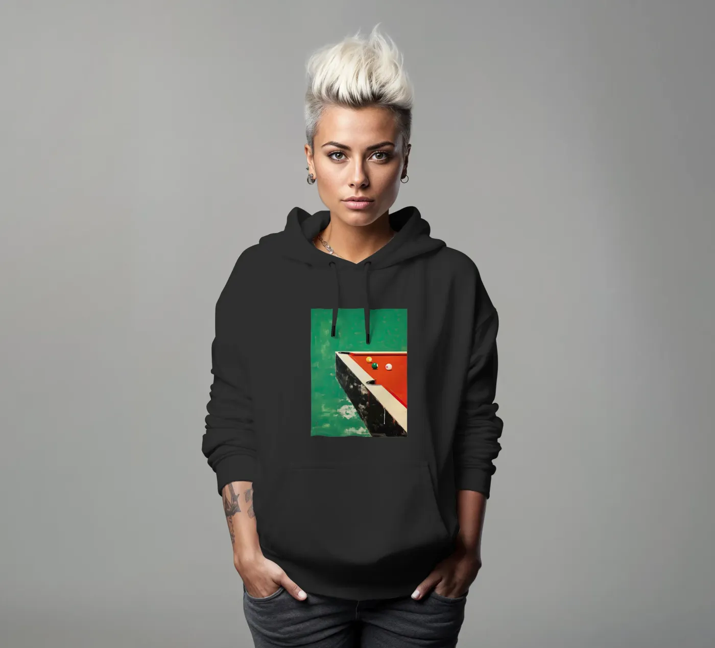Pool Table hoodie by DaarbyN