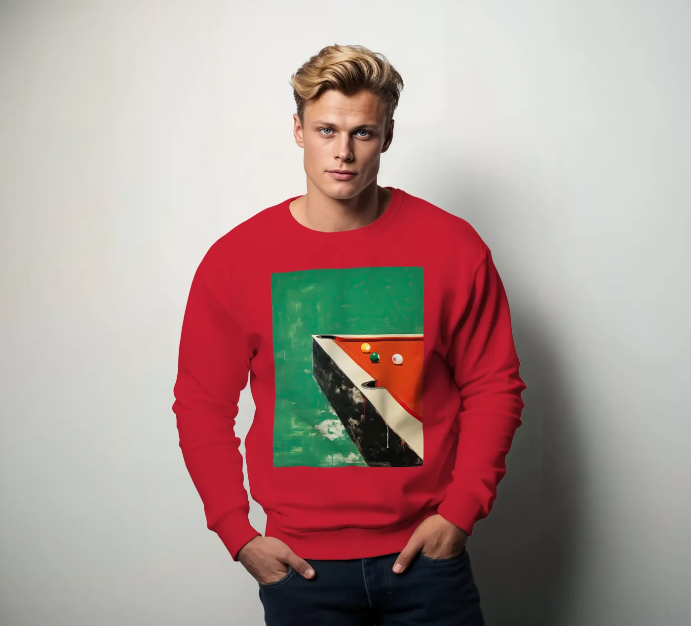 Pool Table sweatshirt by DaarbyN