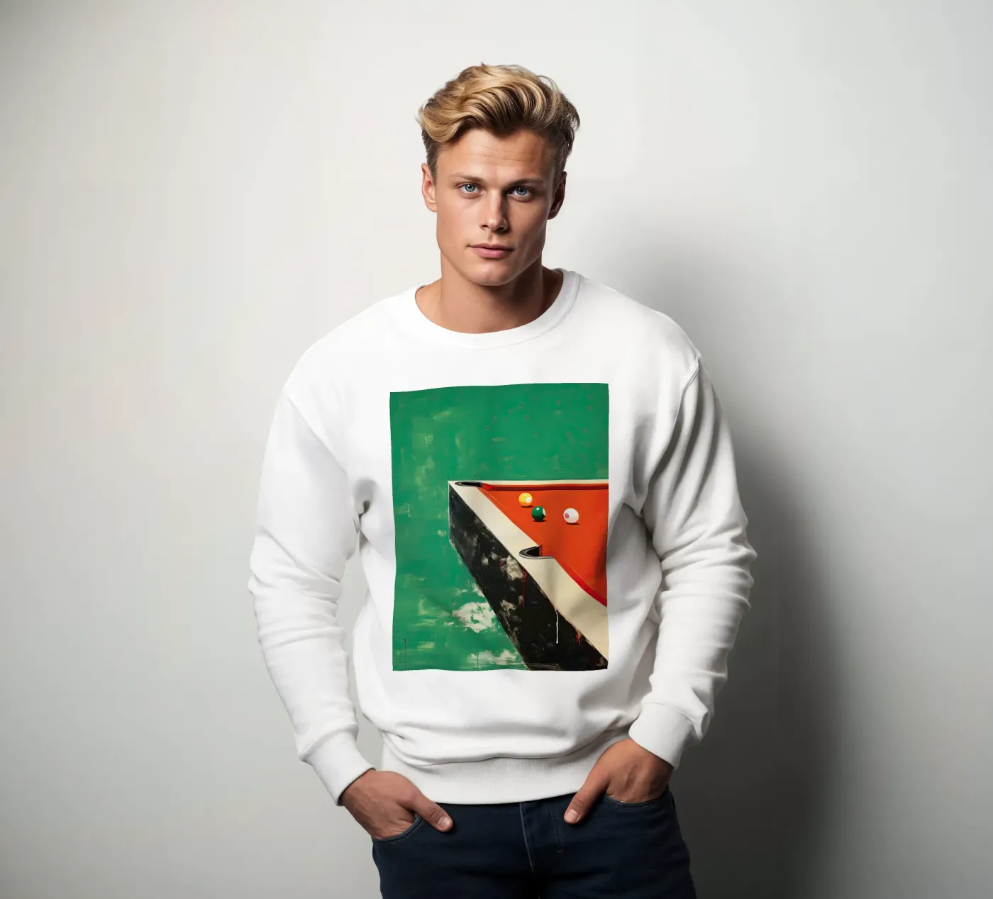 Pool Table sweatshirt by DaarbyN