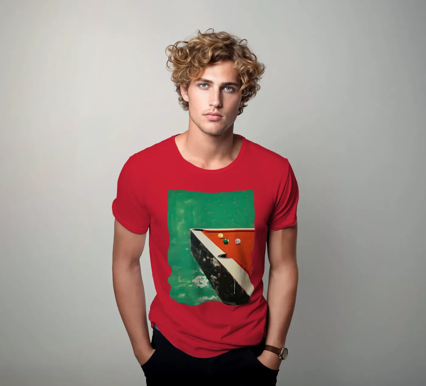 Pool Table t-shirt by DaarbyN