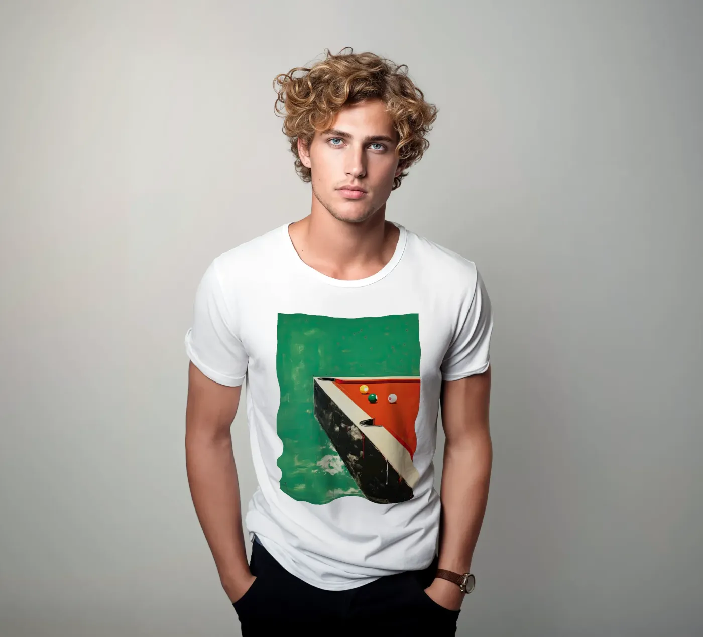Pool Table t-shirt by DaarbyN
