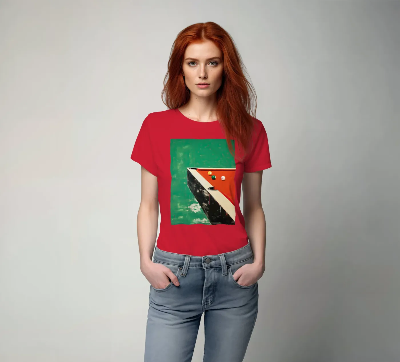 Pool Table t-shirt by DaarbyN