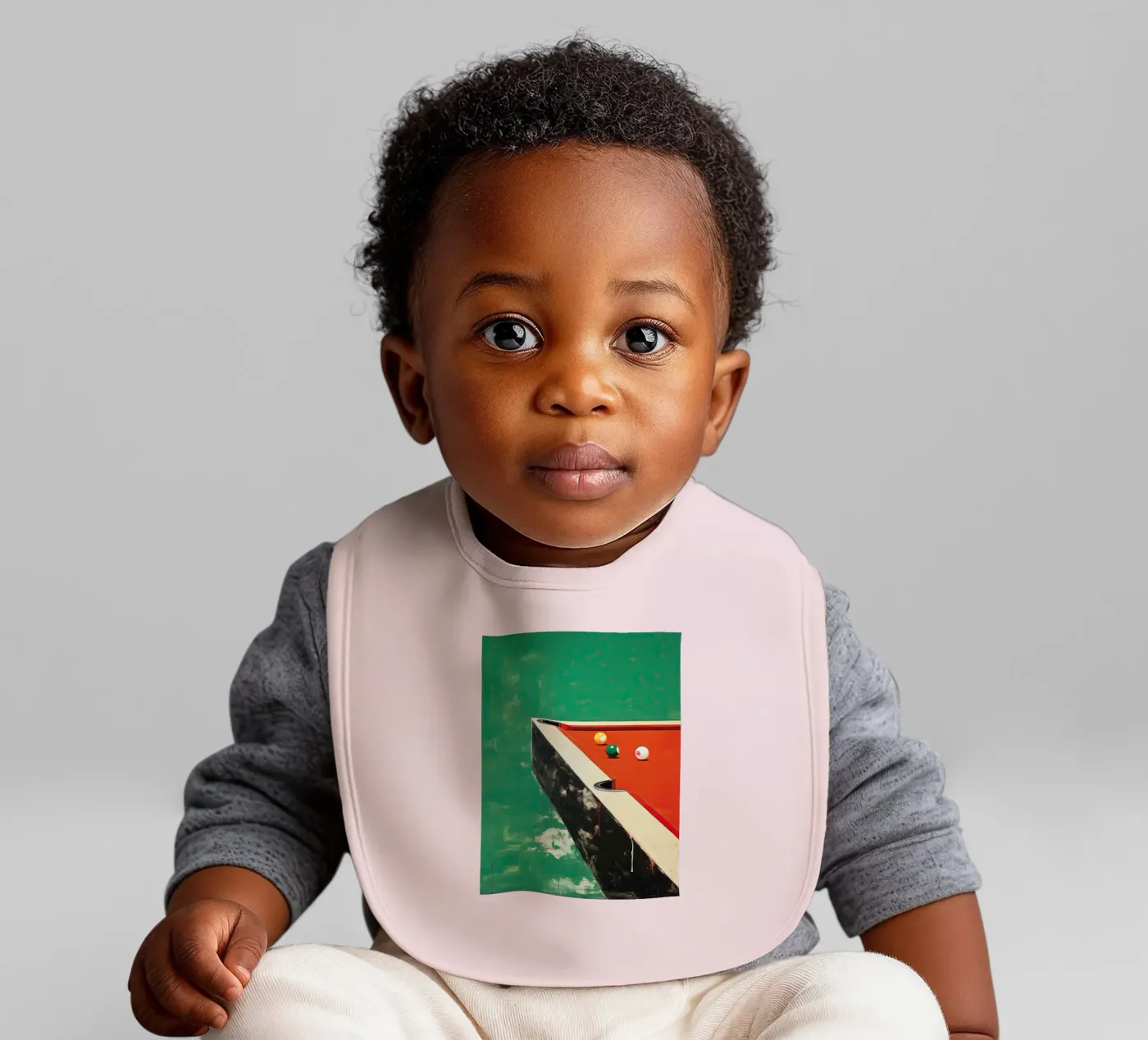 Pool Table baby bib by DaarbyN