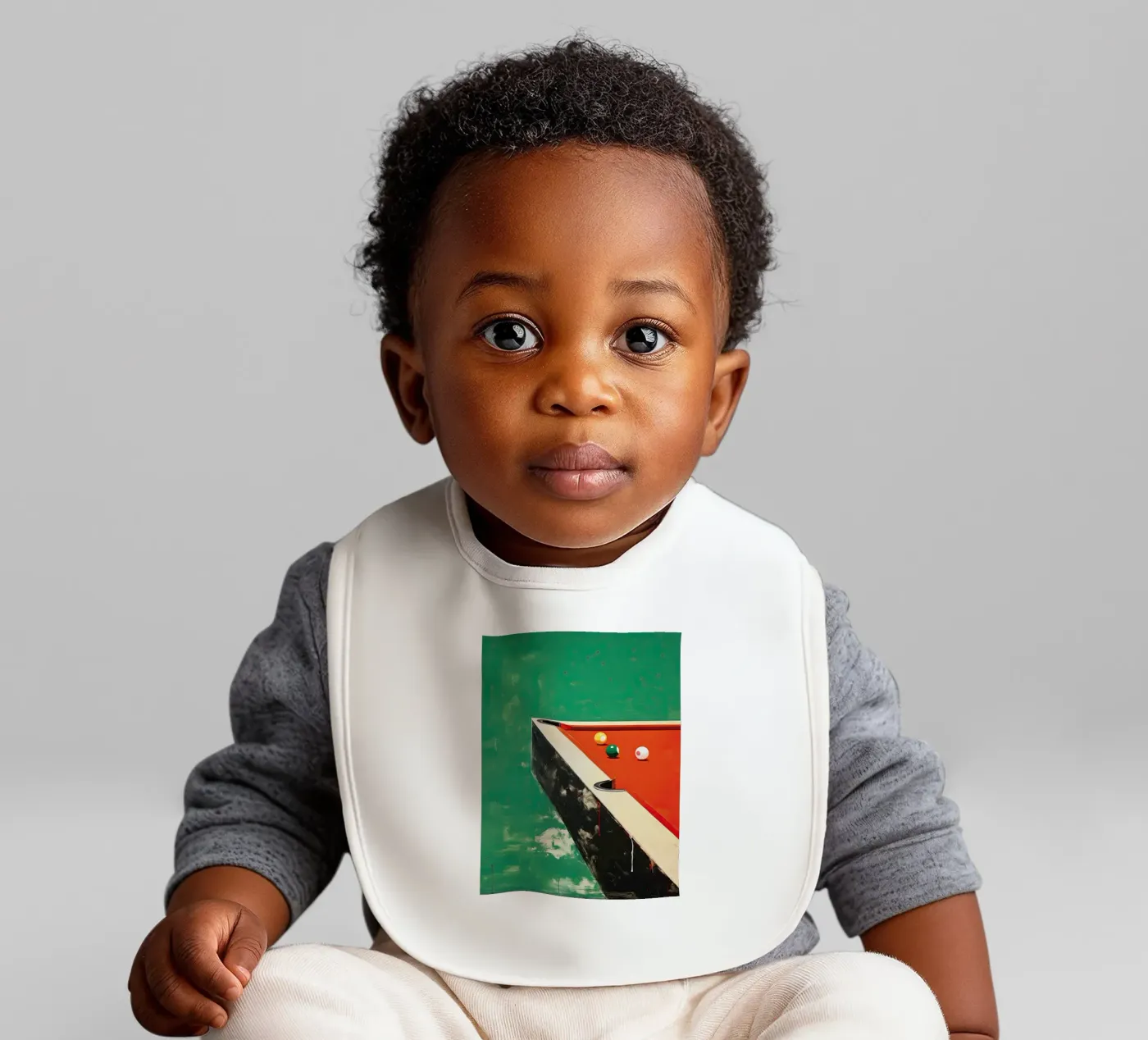 Pool Table baby bib by DaarbyN