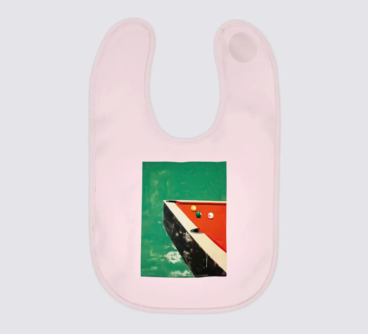 Pool Table baby bib by DaarbyN