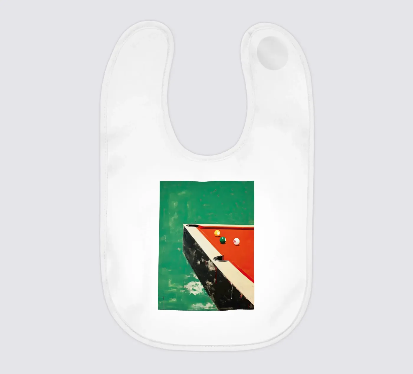 Pool Table baby bib by DaarbyN