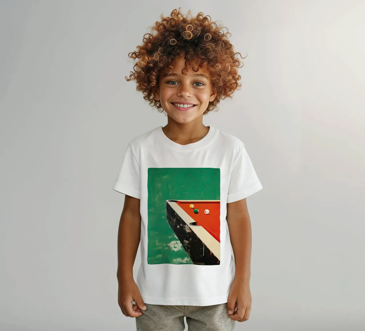 Pool Table kinder t-shirt van DaarbyN
