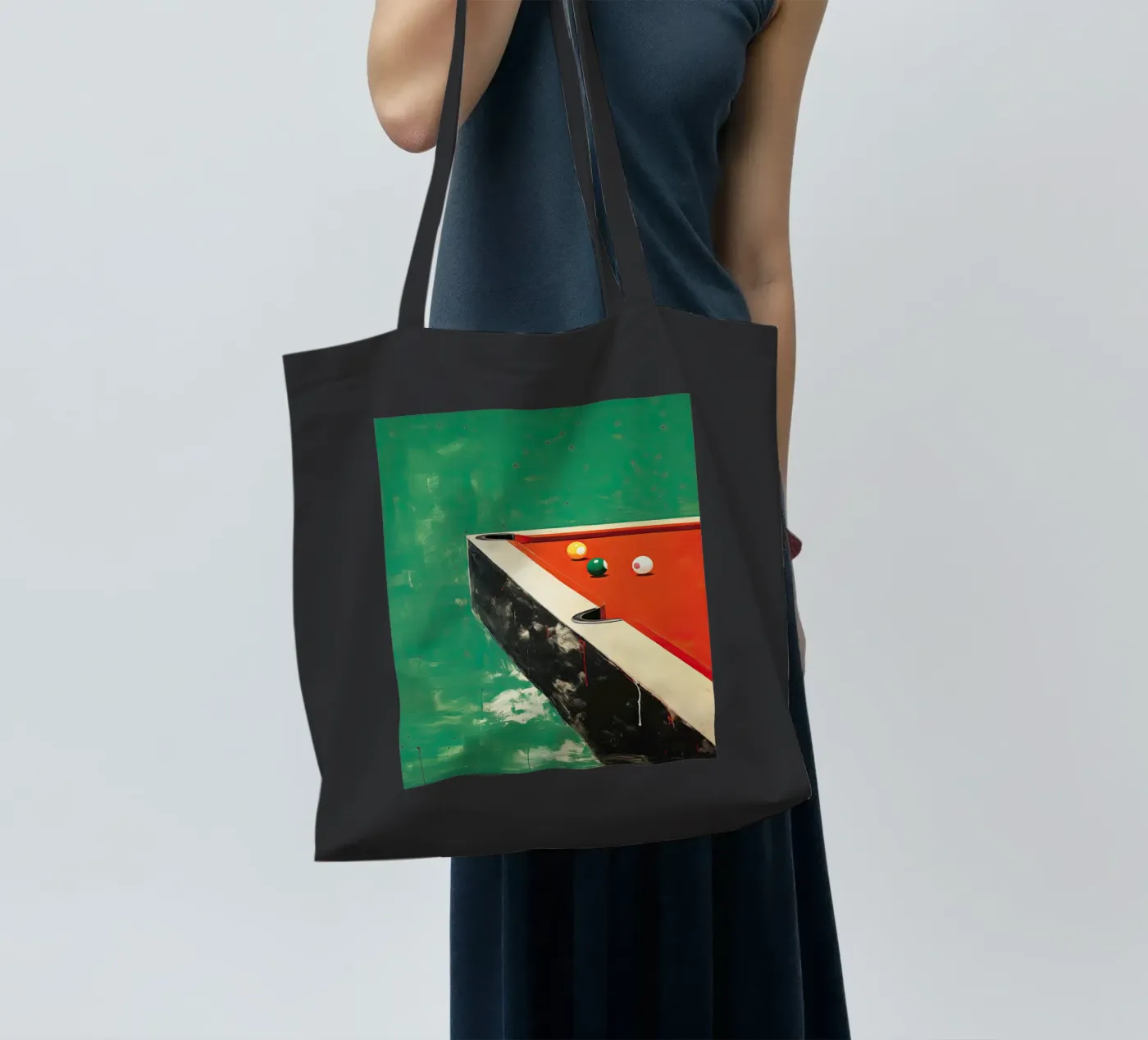 Pool Table tote bag by DaarbyN