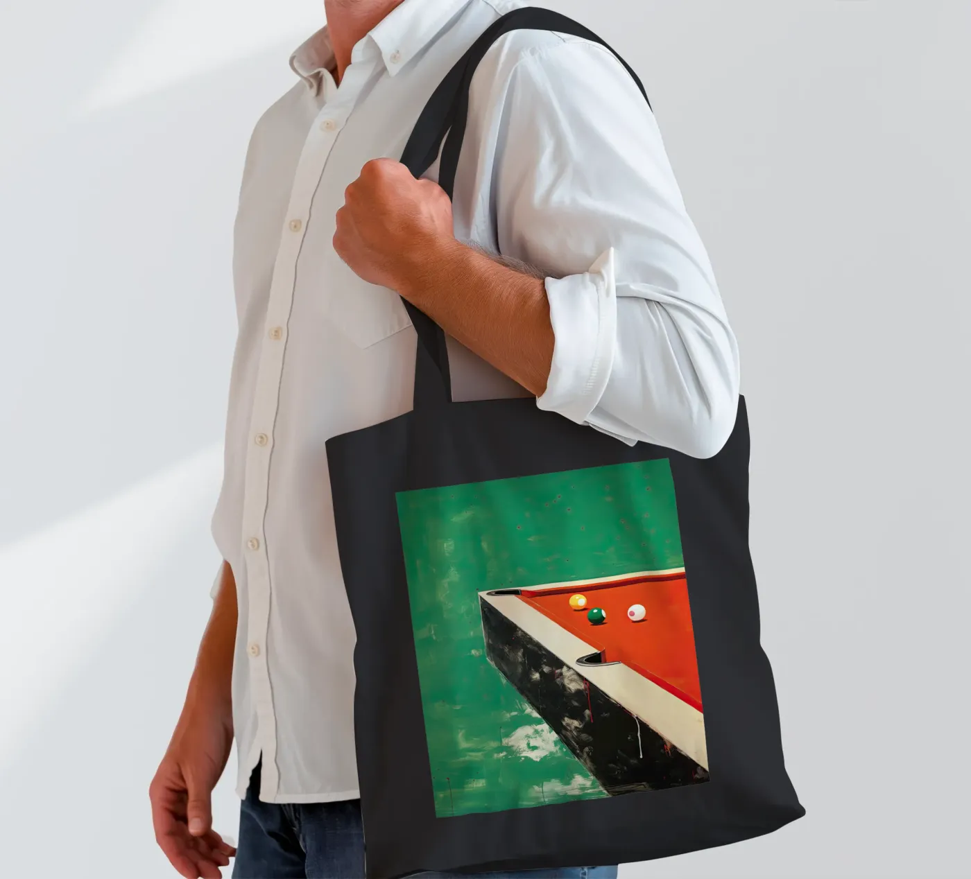 Pool Table tote bag by DaarbyN