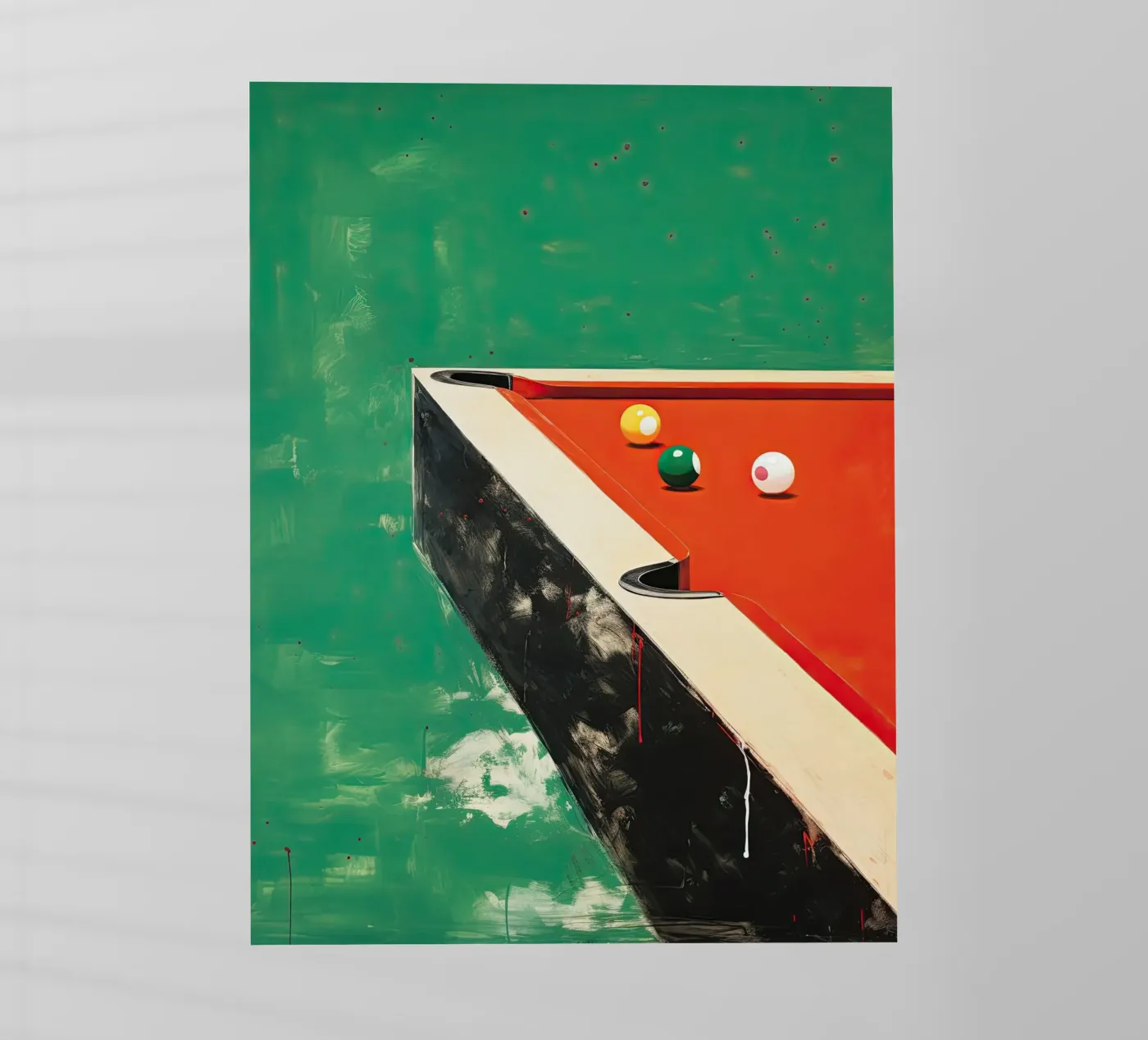 Pool Table backlit film by DaarbyN