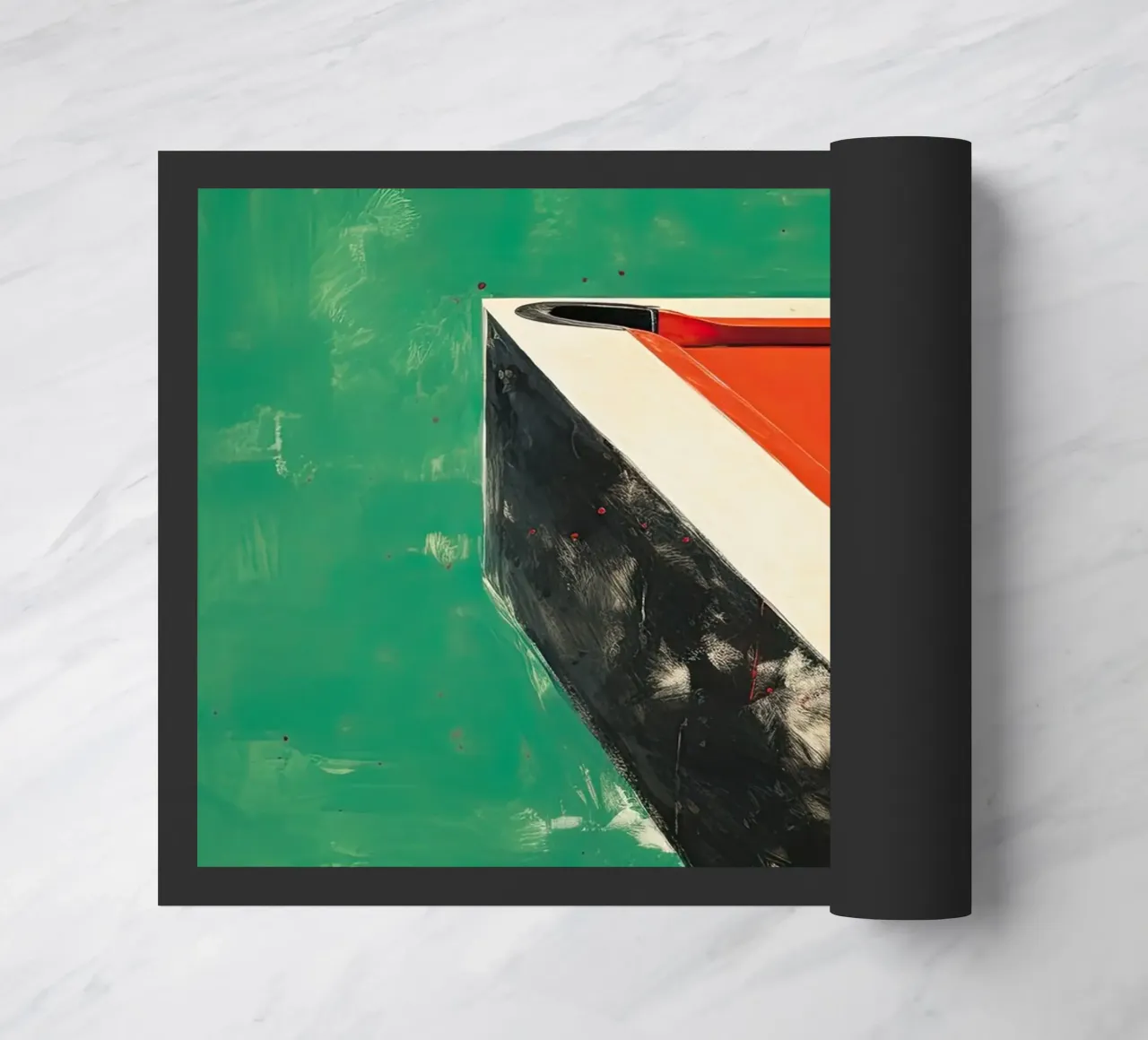 Pooltafel deurmat van DaarbyN