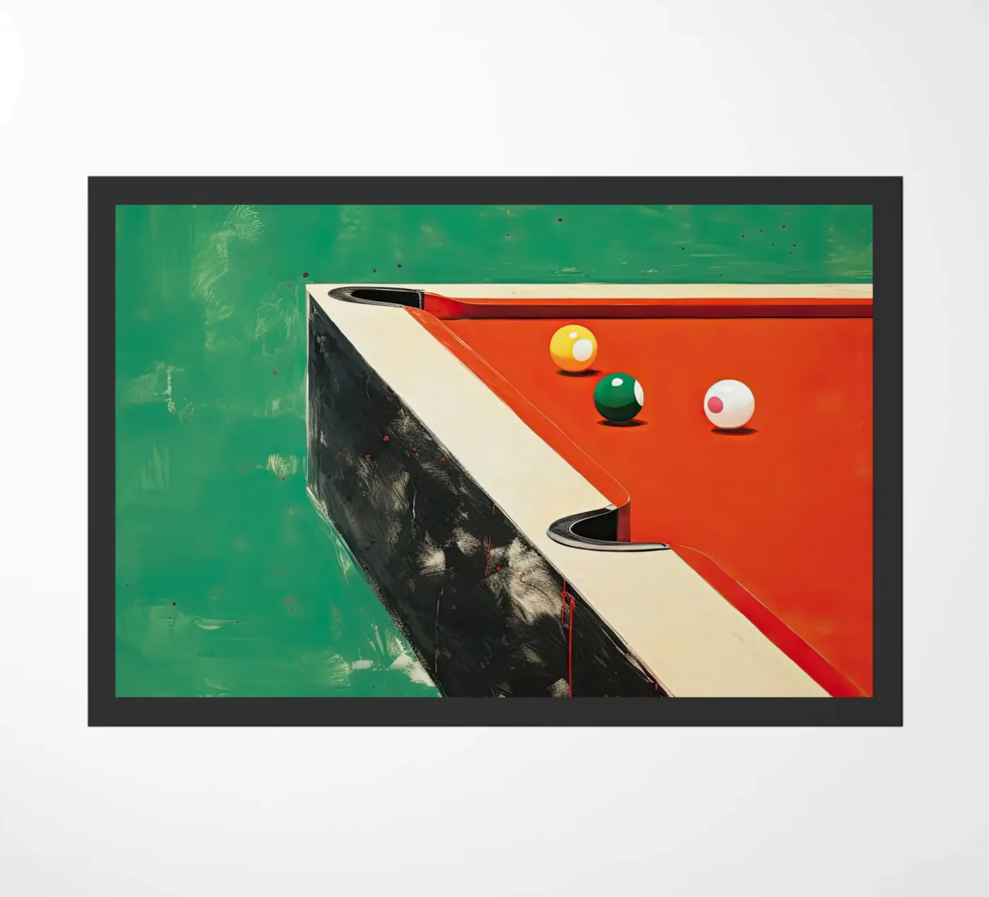 Pool Table deurmat van DaarbyN