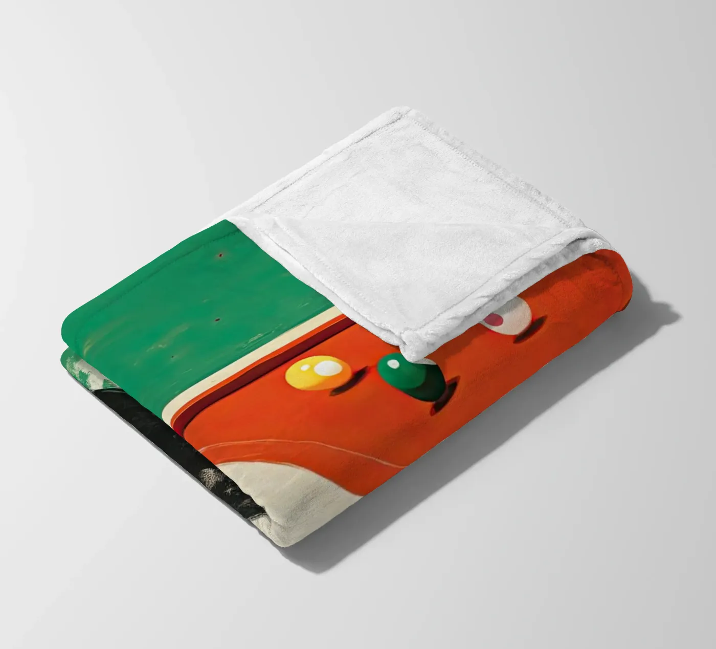 Pool Table fleece blanket by DaarbyN