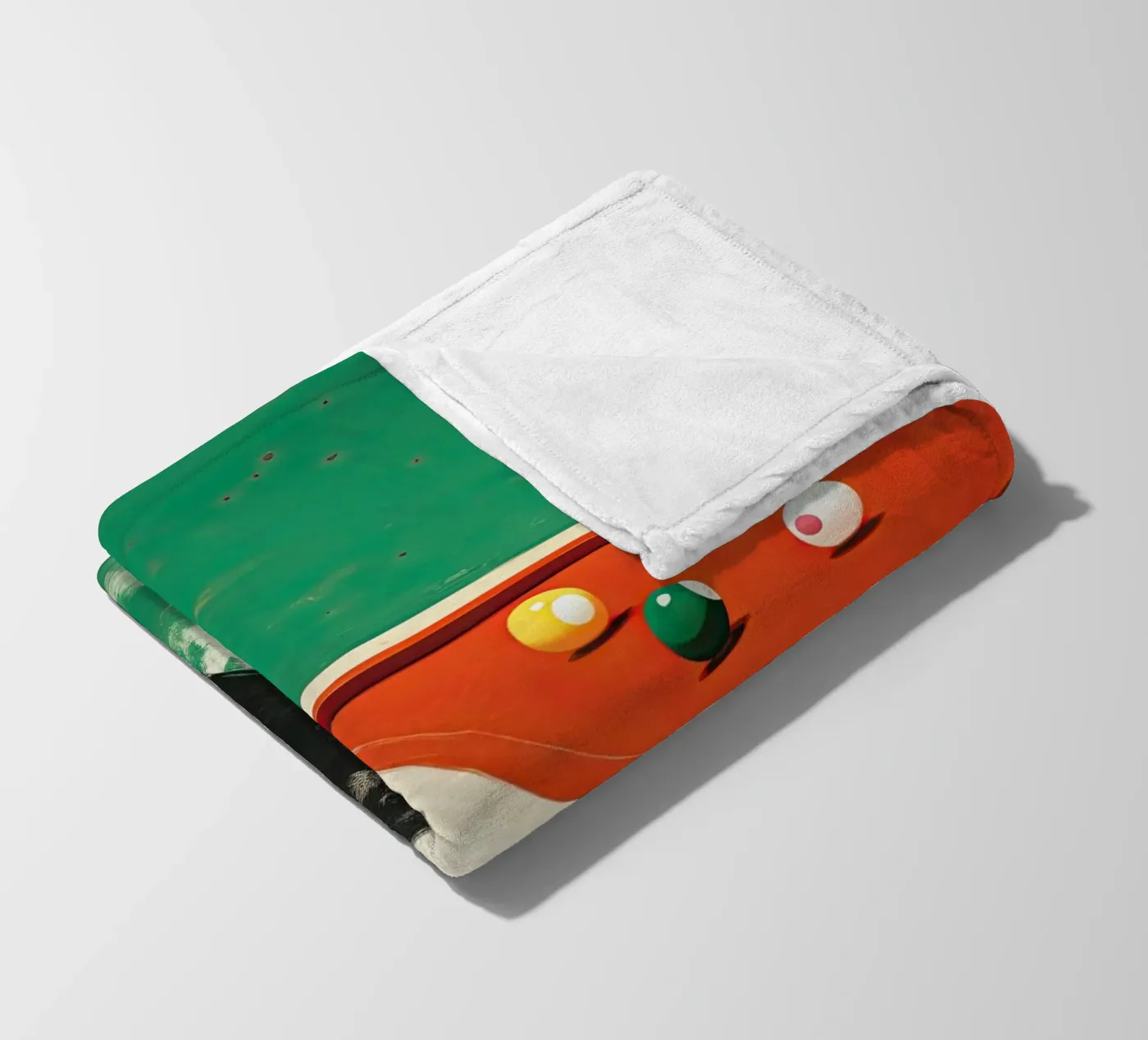 Pool Table fleece blanket by DaarbyN