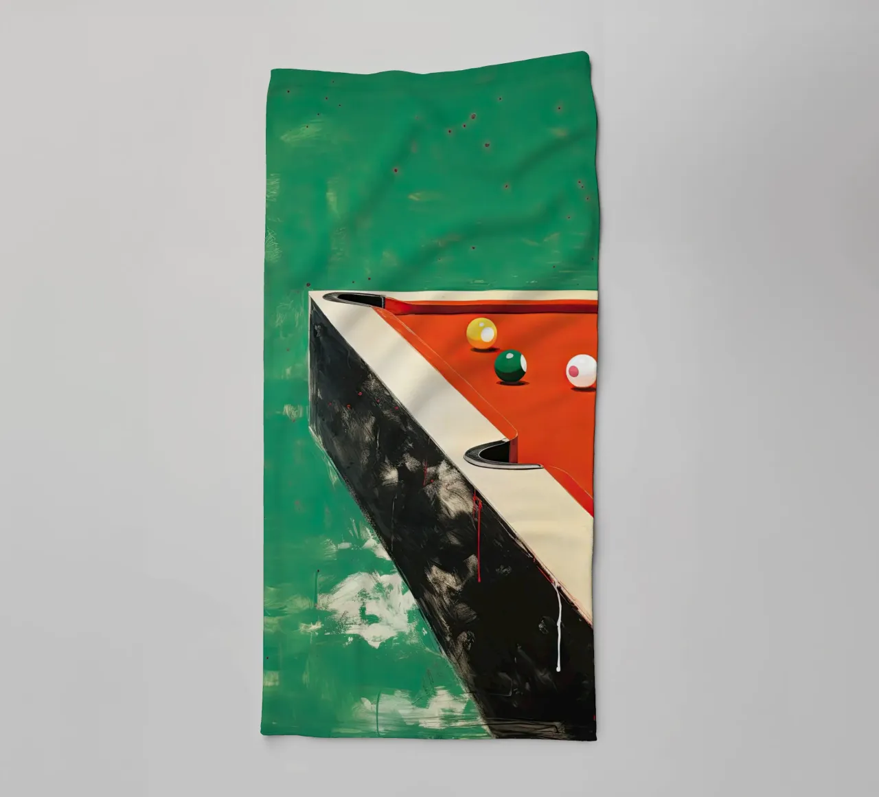 Pool Table towel by DaarbyN