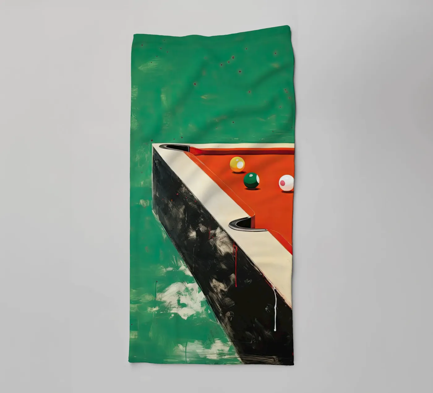 Pool Table towel by DaarbyN