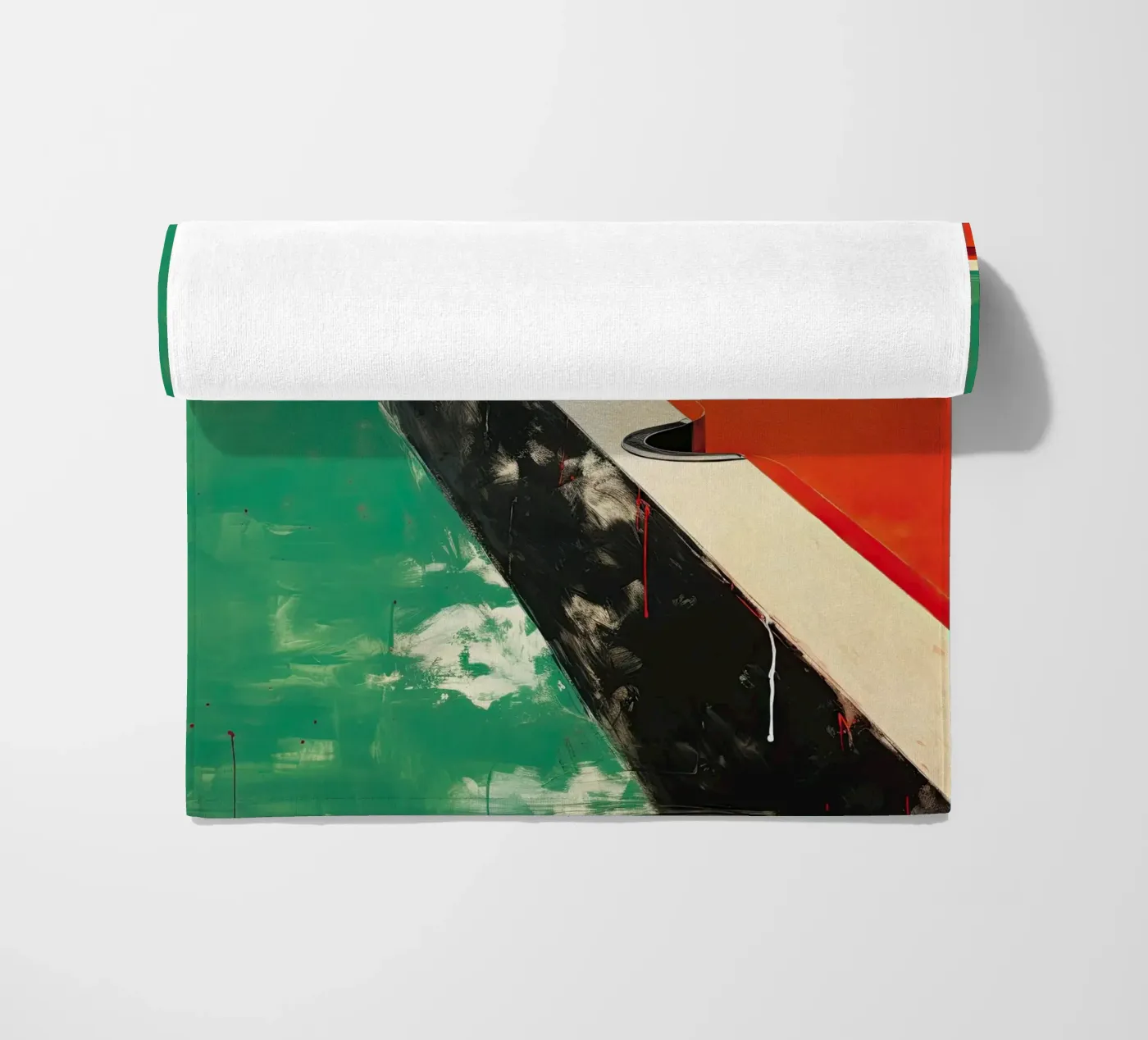 Pool Table beach towel by DaarbyN