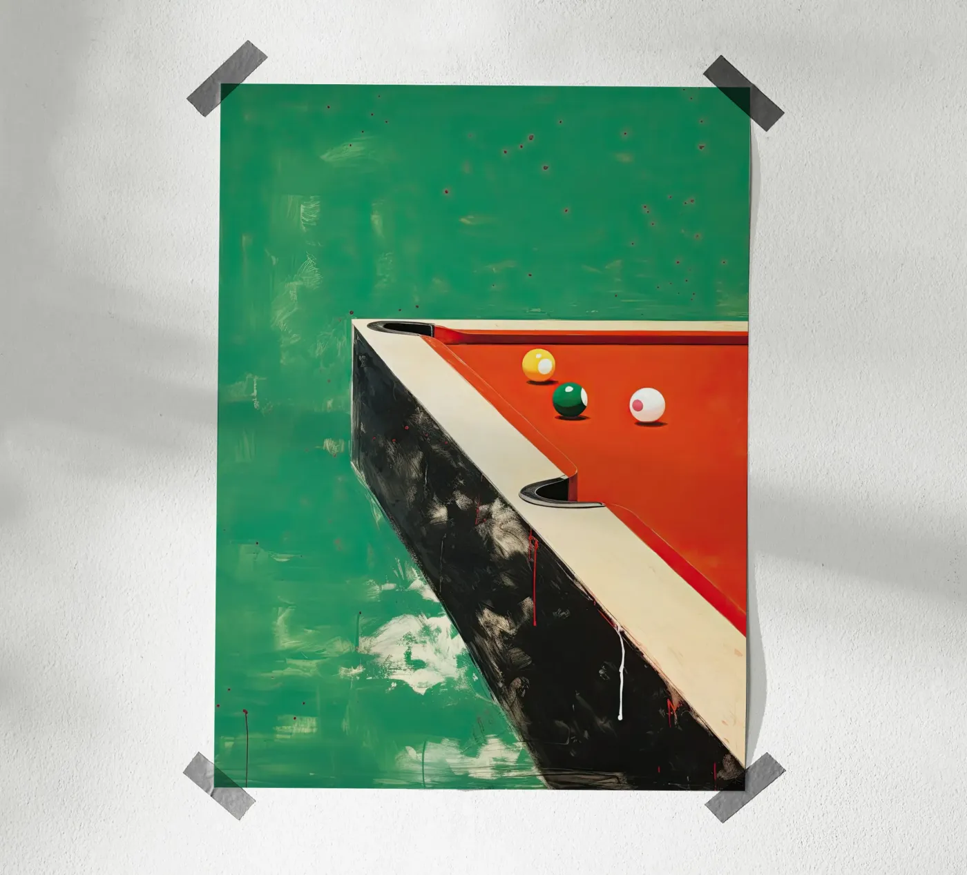 Pool Table poster by DaarbyN