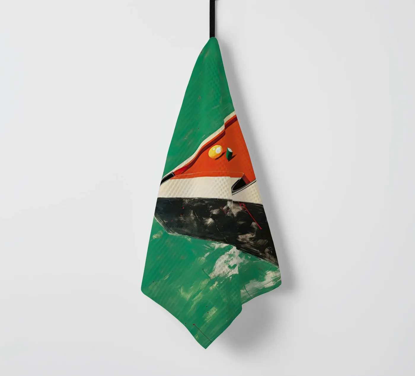 Pool Table tea towel by DaarbyN