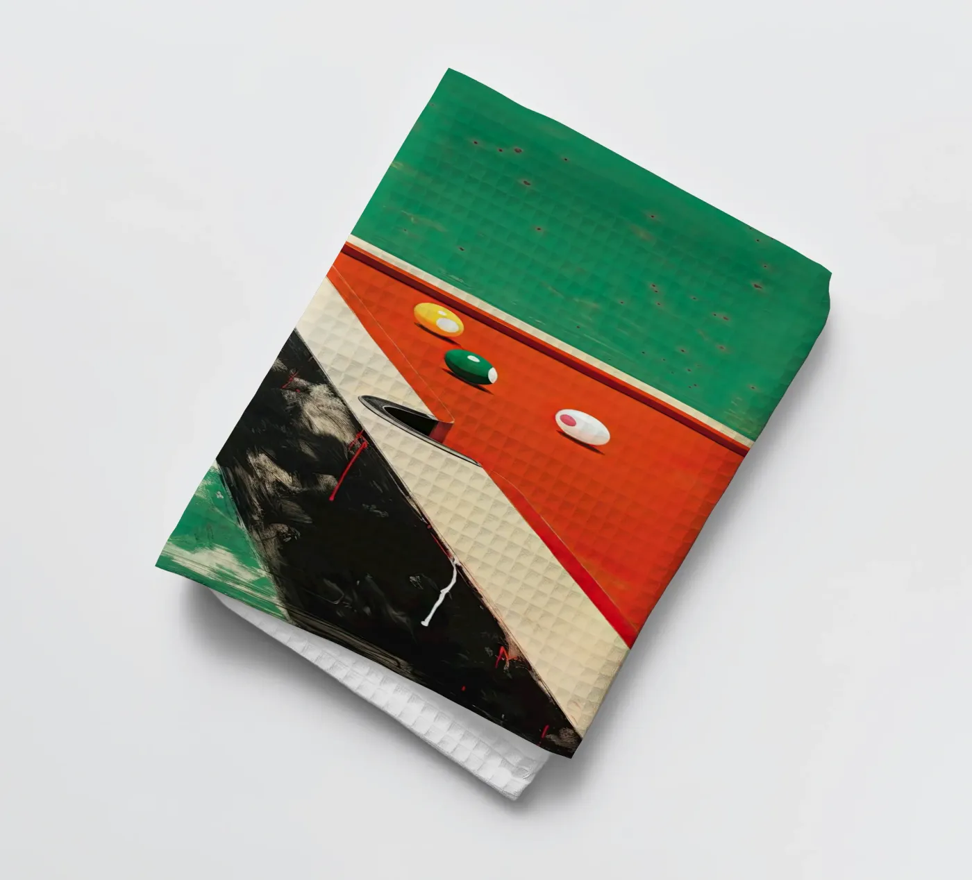 Pool Table tea towel by DaarbyN