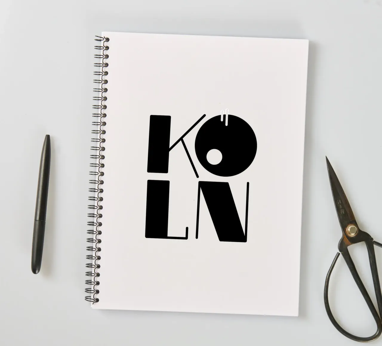 KÖLN Liebe spiral notebook by LIMITED EDITION LETTERS