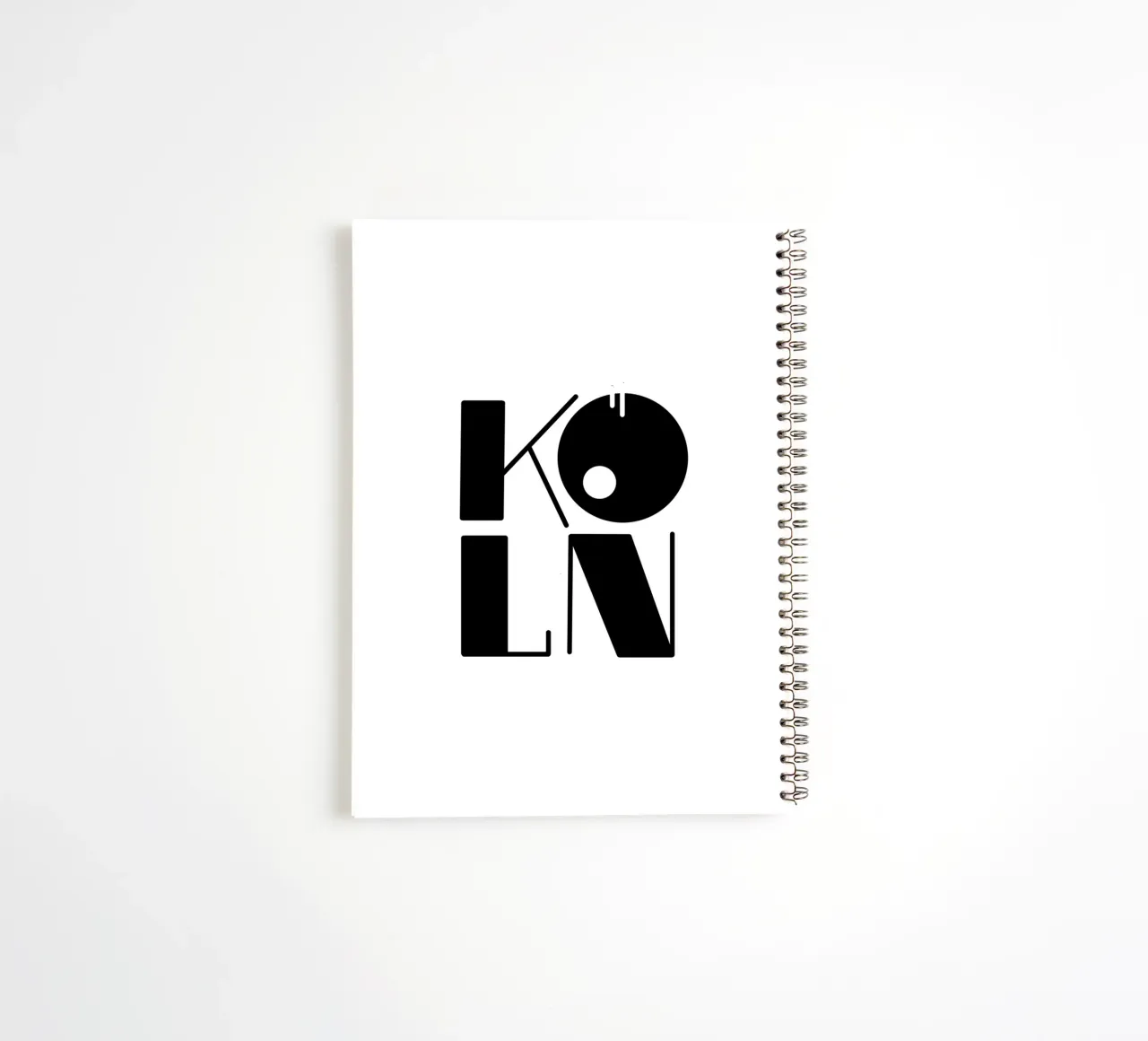 KÖLN Liebe spiral notebook by LIMITED EDITION LETTERS
