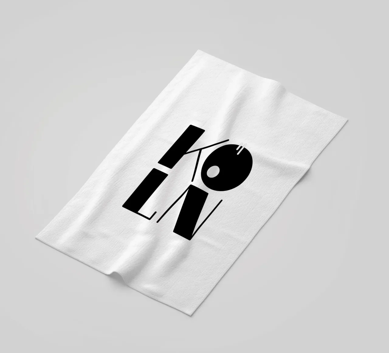 KÖLN Liebe beach towel by LIMITED EDITION LETTERS