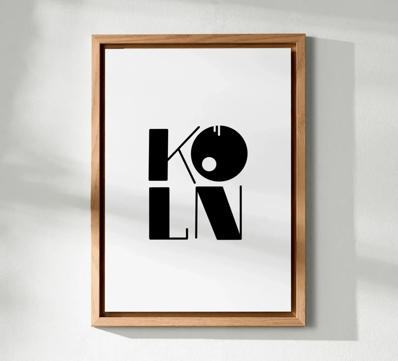 KÖLN Liebe forex plate by LIMITED EDITION LETTERS