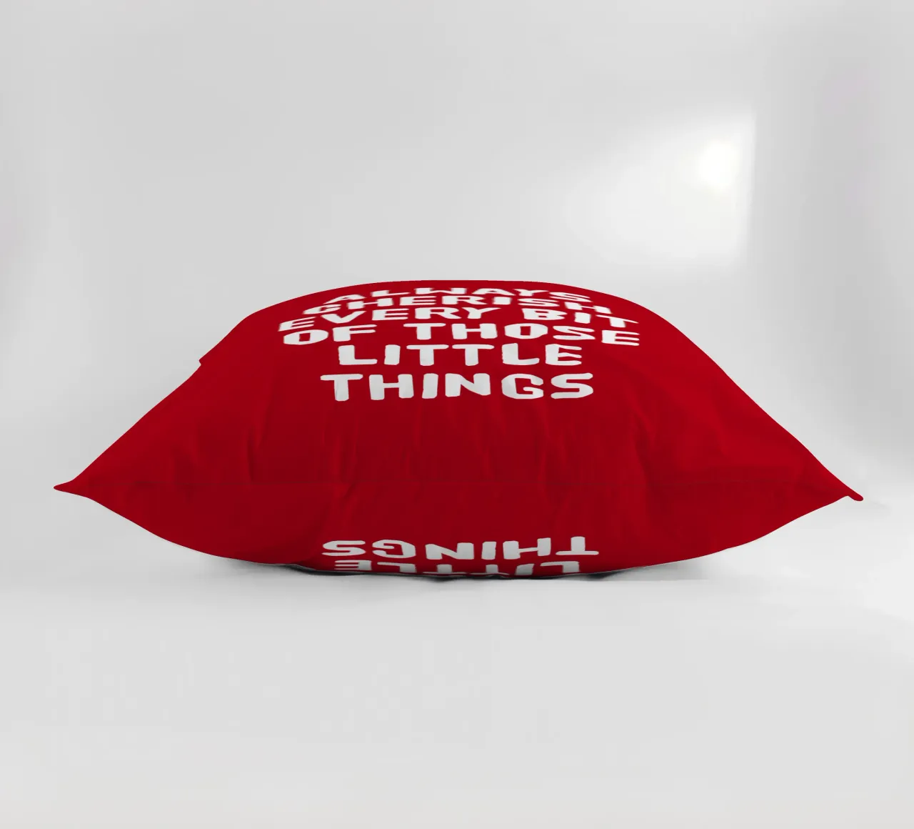 Always cherish every bit of those little things cuscino da happieeagle