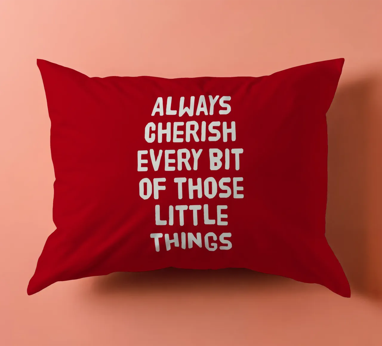 Always cherish every bit of those little things cuscino da happieeagle