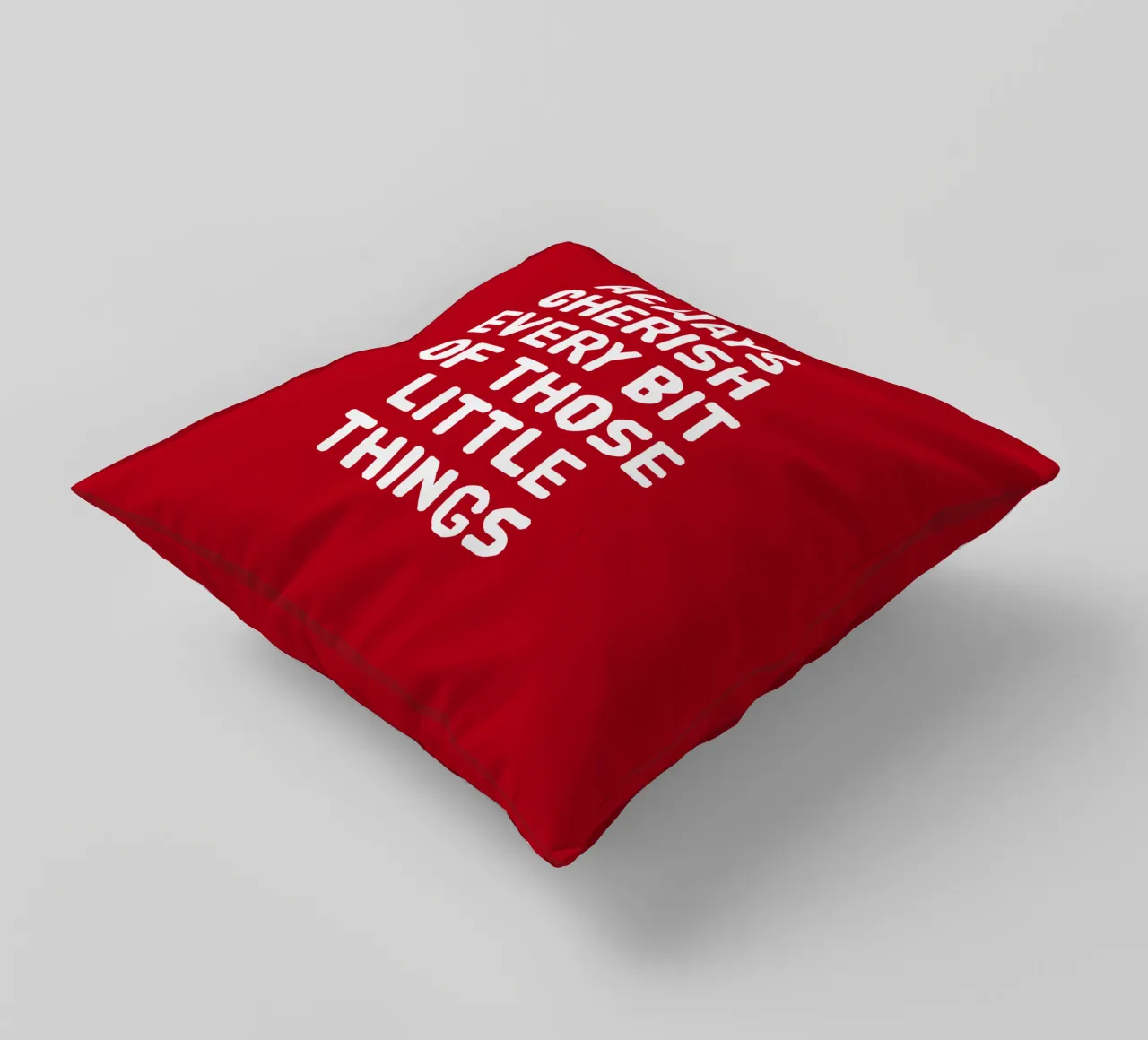 Always cherish every bit of those little things cuscino da happieeagle