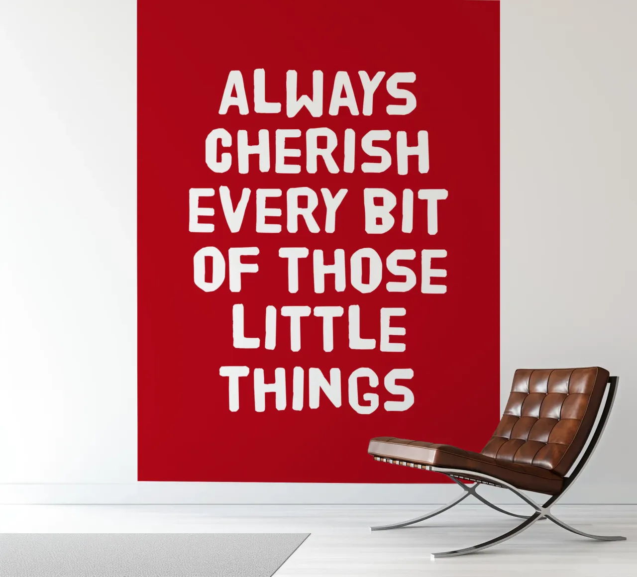 Always cherish every bit of those little things papel para pared de happieeagle