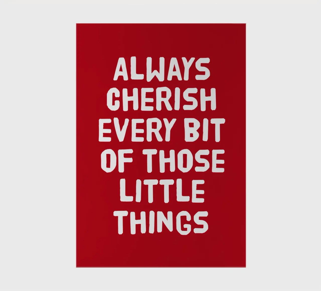 Always cherish every bit of those little things notebook by happieeagle