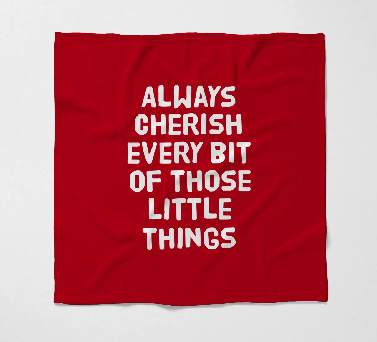 Always cherish every bit of those little things coperta in pile da happieeagle