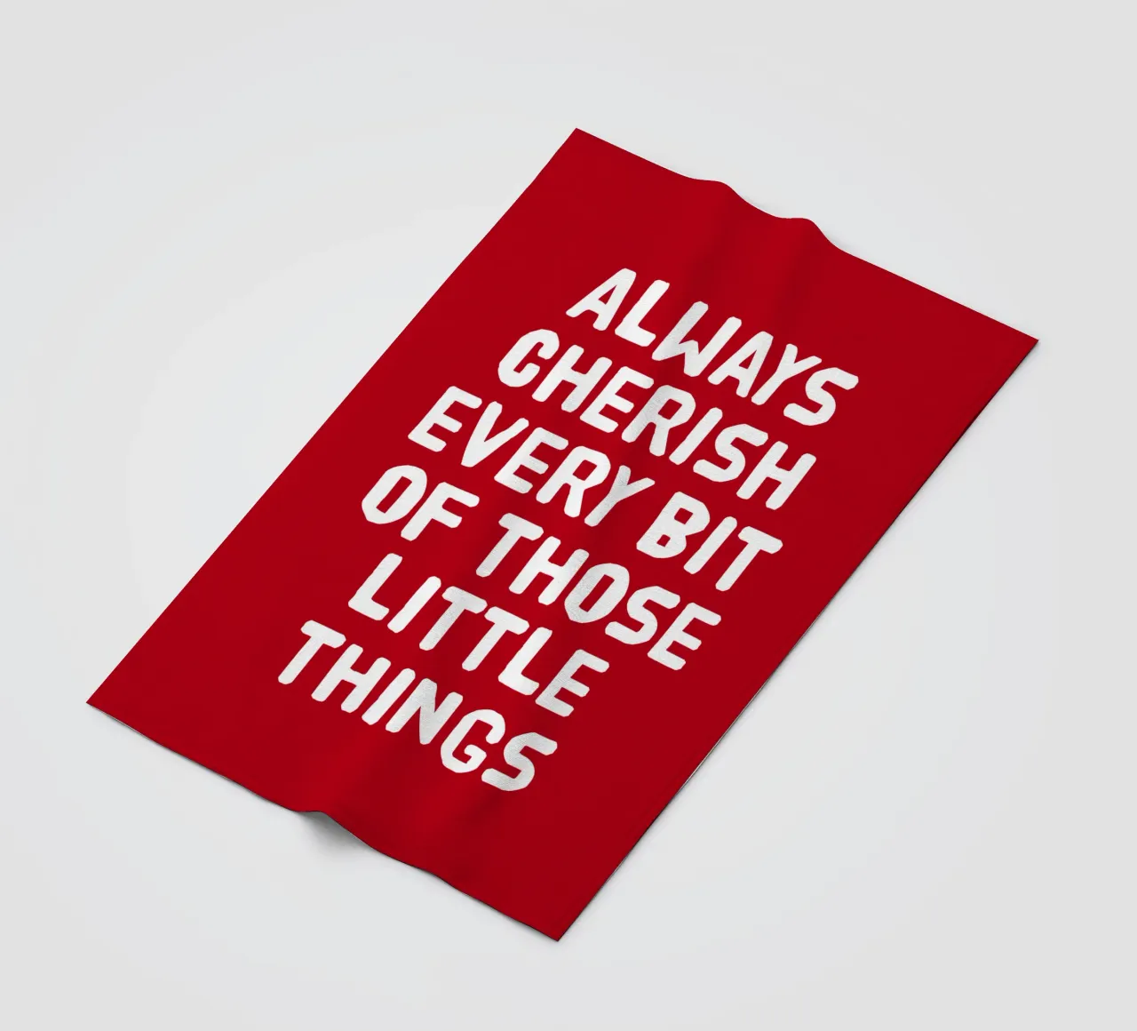 Always cherish every bit of those little things coperta in pile da happieeagle