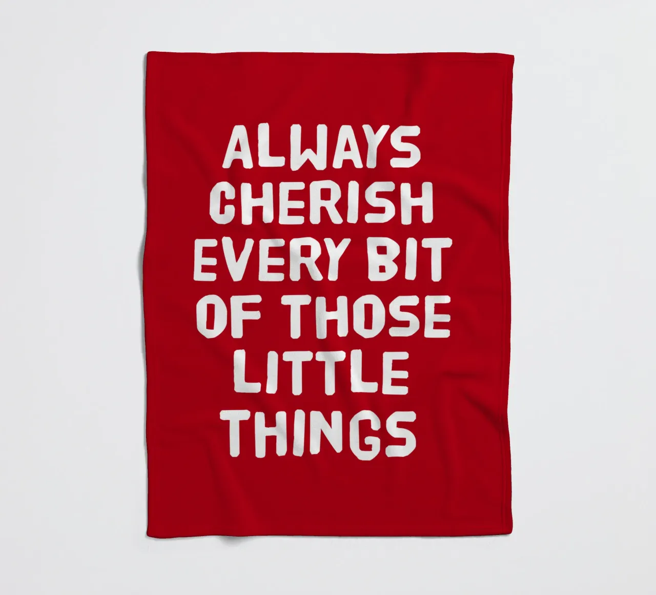 Always cherish every bit of those little things coperta in pile da happieeagle