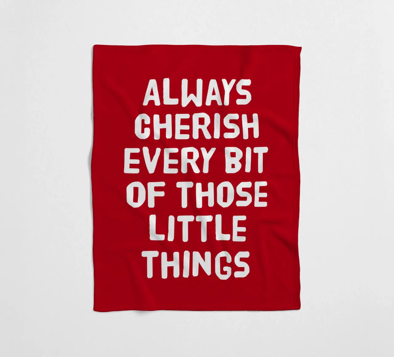 Always cherish every bit of those little things coperta in pile da happieeagle