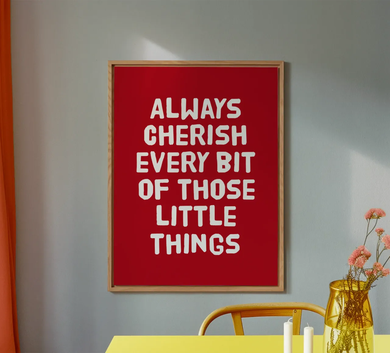 Always cherish every bit of those little things alluminio dibond da happieeagle