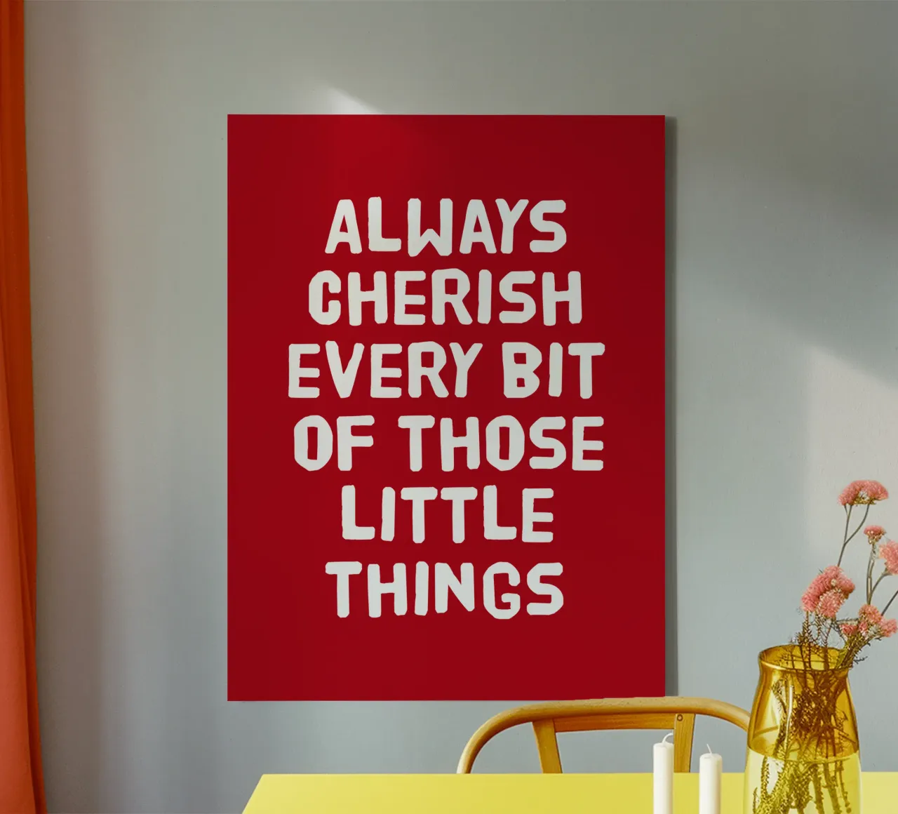 Always cherish every bit of those little things tela da happieeagle