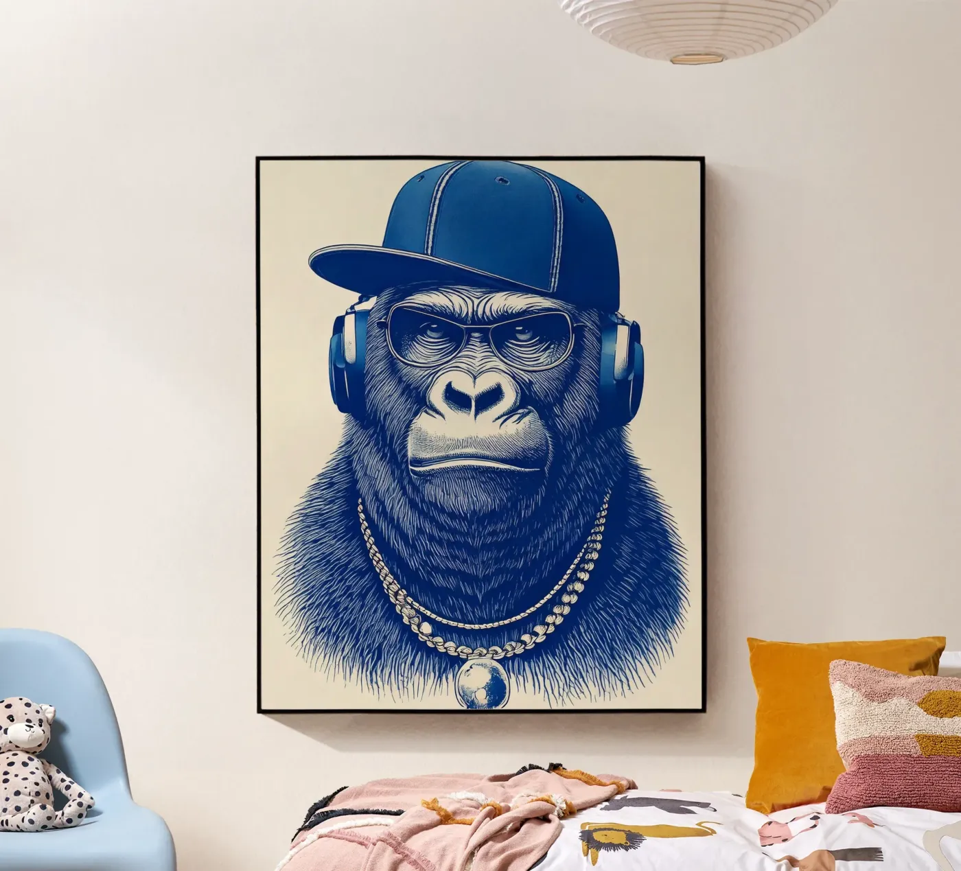 Blue Monkey plexiglass da tylerstudio